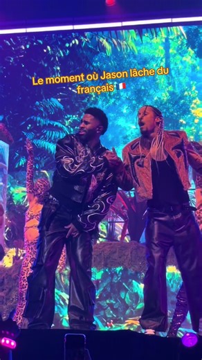 Jason Derulo surprend au concert avec son français !