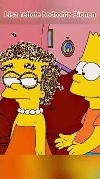 Lisa rettete bedrohte Bienen #foryou #simpsons #shorts #movie