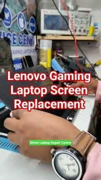 Gaming Laptop Screen Replacement | Laptop Screen Break #screenbreak