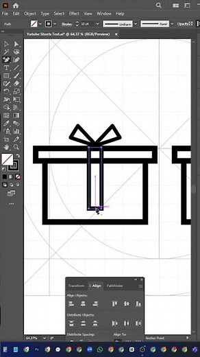 Gift icon logo design. gift sign and symbol.