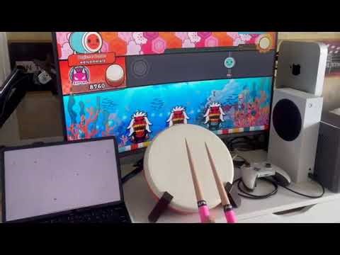 TDC10 For Xbox, Enjoy Taiko no Tatsujin on Xbox with the TDC10 Pro Drum Controller!