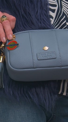 London📍We took a trip across the pond and fell in love with Pom Pom London's crossbody bags 👜❤️ Get to know the brand in "Brand Snapshot: Pom Pom London" - tap the 🔗 to stream for FREE now on QVC and HSN >> https://qvc.co/43DAojc | QVC Plus HSN Plus