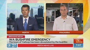 WA BUSHFIRE EMERGENCY: First pictures of the devastation in the town of Yarloop. Sunrise Perth Correspondent Matt Tinney has news LIVE from WA from 7am. #sun7 | Sunrise