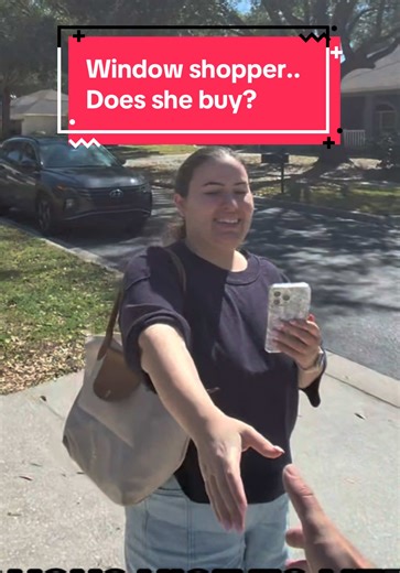 Does This Window Shopper Buy? Find Out!
