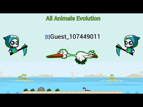 All Animals Evolution With Level One Account & Bonus Code Premium (EvoWorld.io) Long Fights