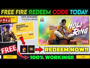 FREE FIRE REDEEM CODE TODAY 5 MARCH REDEEM CODE FREE FIRE | FF REDEEM CODE TODAY 5 MARCH