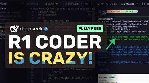AI - 🚨【AI编程革命】Deepseek-R1+RooCline强强联手！自动生成代码+免费API狂欢🎉