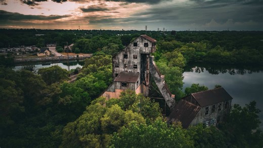 Rock crusher time lapse. #abandoned #urbex #photography #vibes #drone | Photography