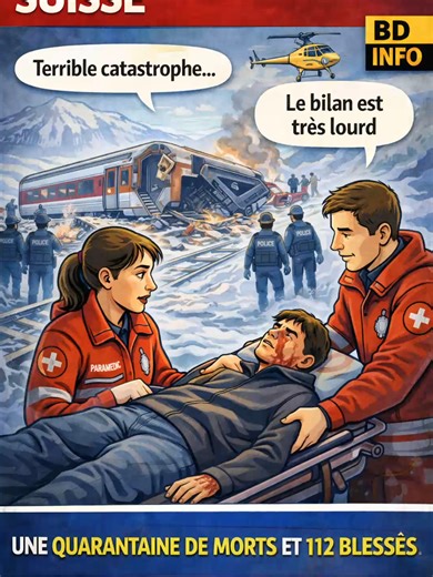 BD INFO : SUISSE / UNE QUARANTAINE DE MORT ET 112 BLESSES
