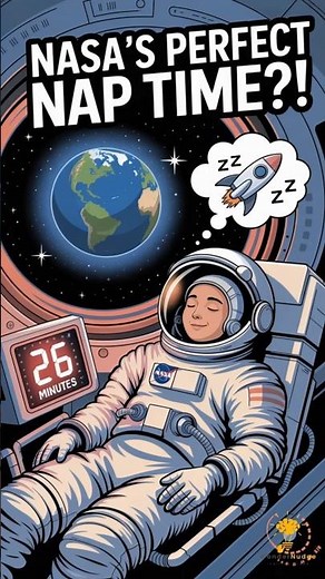 NASA’s Perfect Nap Time Revealed! 😴 | Boost Energy with perfect Nap Time
