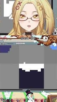 [Pixel Art for Beginners] Use Paint Bucket Tool to draw a Snow Tile