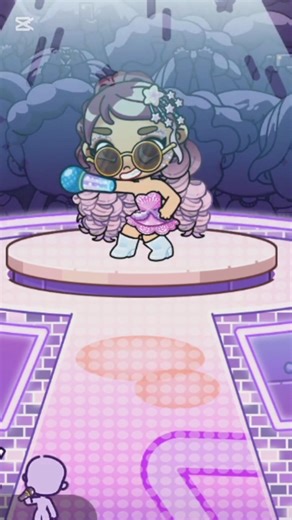 Girl Singer 🎤 #avatarworld #pazu #tocaboca #story #singer #girl #talent #shorts #youtube #fyp