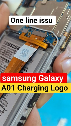 Samsung Galaxy A01 charging logo fix #a01 #chargingport #tips #repairs #repairing #phonerepair #fix