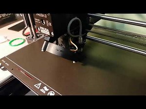 Prusa MK3S 49 point bed calibration and first layer