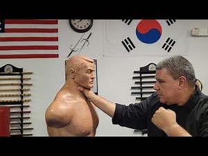 Cane Self Defense with 5 hand Techniques you can use when someone's got a hand on you and your cane