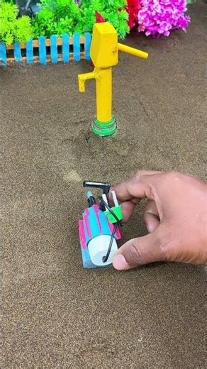 DIY Mini Tractor Pump for Farming 🚜🌱|#shorts #youtubeshorts