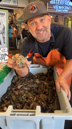 34K views · 371 reactions | Check out these crawfish #seafood #pikeplacemarket #crawfish #crawfishboil | Pike Place Fish Market | Facebook