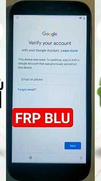 BLU frp bypass without pc BLU frp bypass No PC #frp