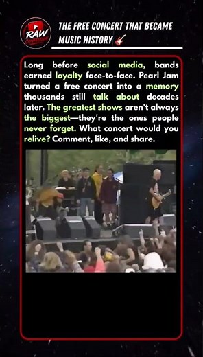 The Free Concert That Became Music History 🎸