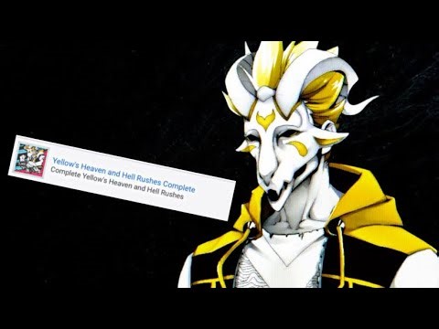 Yellows Hell Rush Run (Neon White)