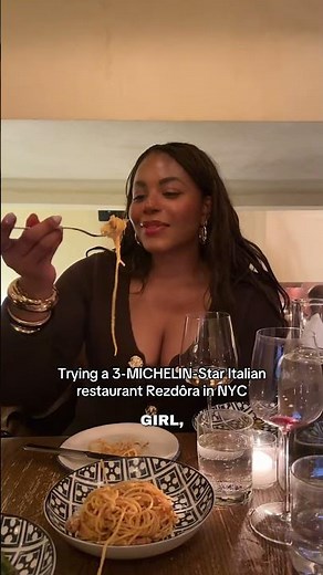 Restaurant review for the 3-MICHELIN-Star Italian restaurant Rezdôra in NYC using Dorsia