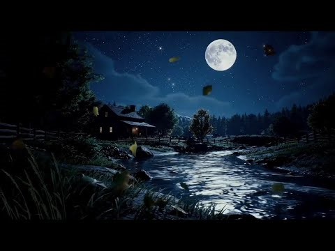 Nighttime Cricket Symphony – 1 Hour of Summer Sounds for Deep Sleep & Calm