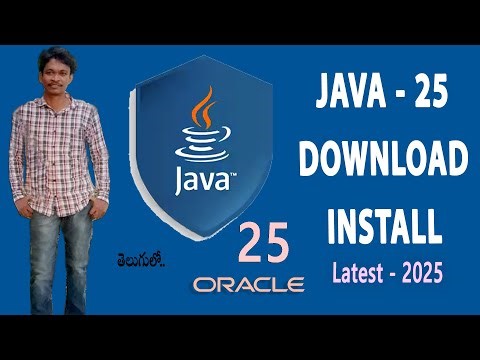 How to Install Java Jdk 25 On Windows 11