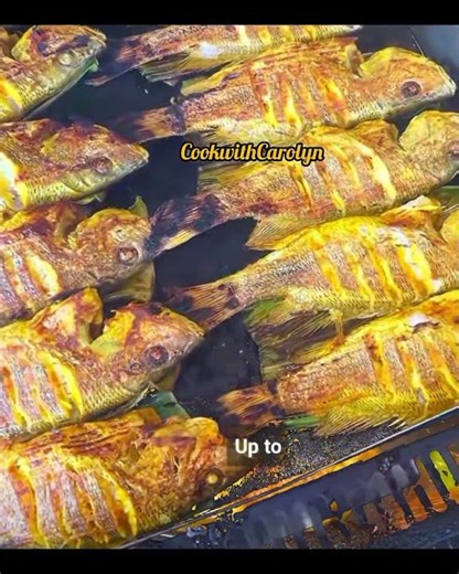 Atlantic croaker fish grill#cookwithcarolyn #howtomakecookingoilathome