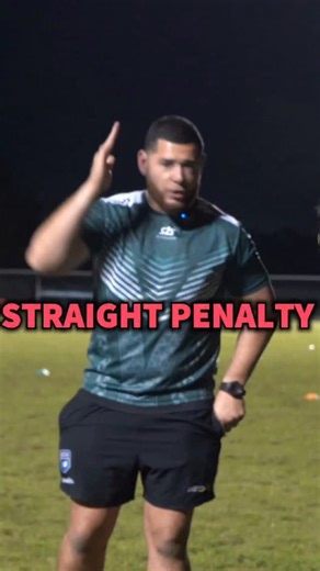 PENALISE POOR HABITS ❌️ It’s not about punishment. It’s about reinforcing learning, safety, and technique. We’d been working on tackling under the ball, so with both players a similar height, I enforced the “penalty” to remind them of the standard. Discretion always matters with different matchups, but here the expectation was clear. #rugbyleague #tackletechnique #safetackle ##strongtackle ##winthecollision | S2S Sports Australia