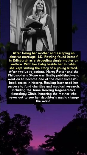 J.K. Rowling: From Welfare to the World of Harry Potter