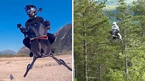 Volonaut unveils first test footage of jet-powered Star Wars-style airbike