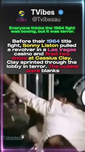 Sonny Liston Fired a Revolver at Cassius Clay Before Their 1964 Title Fight The Bullets Were Blanks