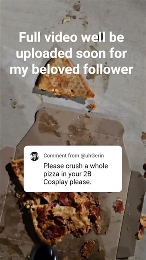 2b crushing pizza in my 6 inch heels #crush