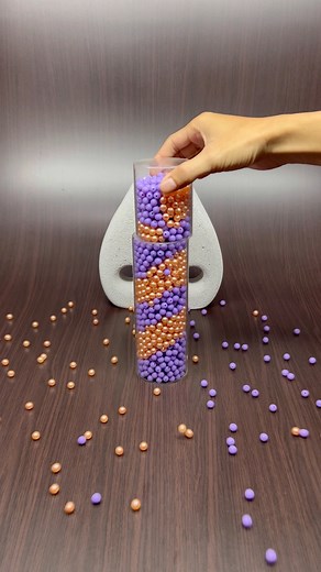 81K views · 67 reactions | Reverse beads ASMR with colorful visual therapy and mesmerizing motion for total calm. #satisfying #asmr #visualtherapy | Retjie Studio | Facebook