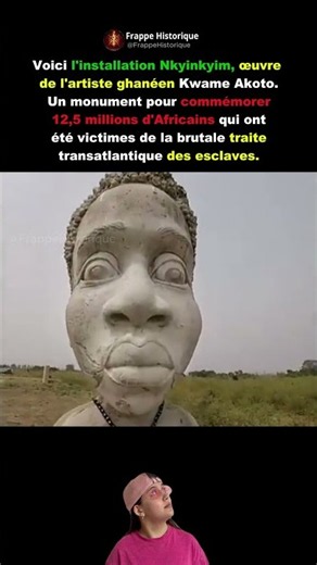 Des statues en mémoire de 12,5 millions d'esclaves africains