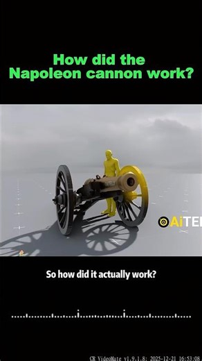 How did the napoleon cannon work?#knowledge #shortvideo #usa🇺🇸 #foryour