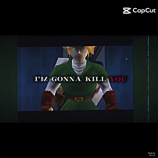 //Link VS Ganondorf// #zeldaocarinaoftime #animatin #edit #link