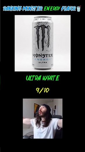Ranking Every Monster Energy Flavor From Worst To Best 🥤 #energydrink #monster #shorts #fyp