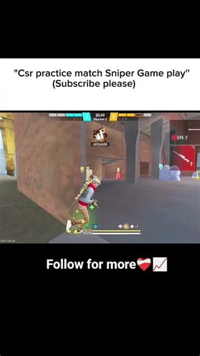 Csr practice match Sniper Game Changer🚀#esports #freefire #shorts #paidscrims #