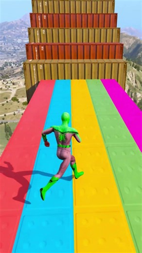 GTA 5 Epic Ragdolls | Spider-Man Jumps/Fails ep. 3754