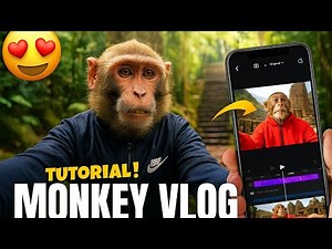 Make Viral Monkey Vlog Using AI 🐒 | Full Tutorial for Beginners!