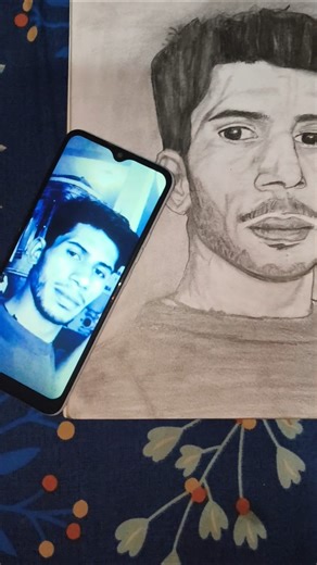 Realistic Portrait Sketch of a Man | Pencil Art