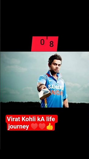virat Kohli ka life journey# 1990 se# 2026 tak# cricket shorts ♥️♥️