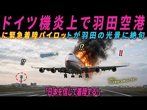 【海外の反応】「日本の空港に任せられない…」ドイツ人機長が緊急事態で羽田空港の管制官に導かれた時、コックピットで起きた変化に世界が驚愕した理由