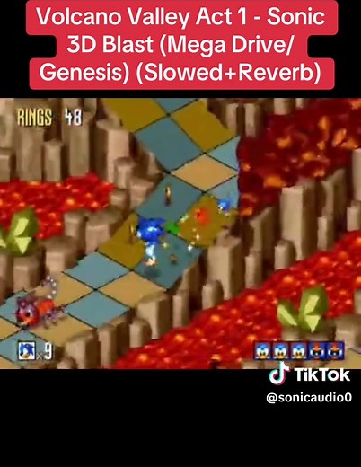 Volcano Valley Act 1 from Sonic 3D Blast Music