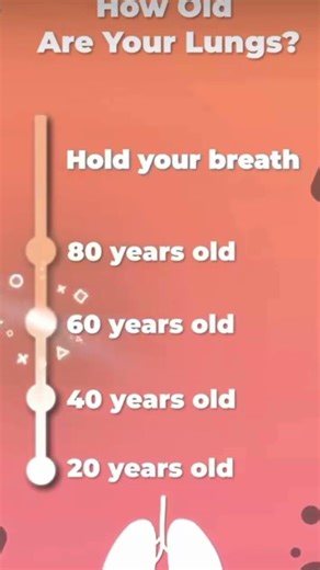 How Old Are Your Lungs? 😳 Hold Your Breath & Check Now!