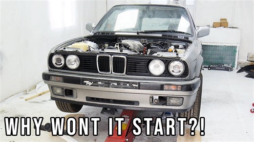 BMW E30 325i Touring First Engine Start | What Happened to the Touring?