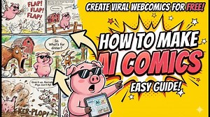 Design Awesome Comics For Free With AI : Gemini 3 & NotebookLM
