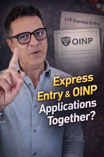 🇨🇦 Can I apply for Express Entry and a OINP under an international student stream at the same time, or do I need to wait for an invitation first? Kubeir Responds! #expressentry #OINP
