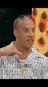 Networth Evolution of Vin Diesel 💰💰 #evolution #celebrity #vindiesel | Net Worth